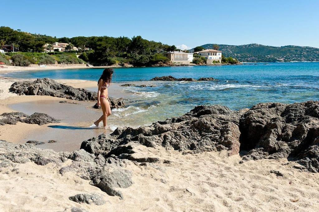 Apartament Azzura, Duplex Lumineux Acces Direct A La Plage Sainte-Maxime Zewnętrze zdjęcie